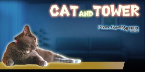 Pixel Game Maker Series CAT AND TOWER