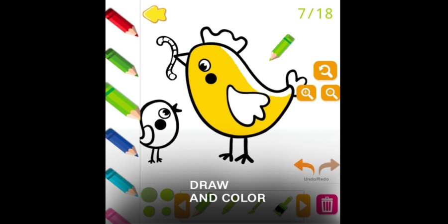 DRAW AND COLOR
