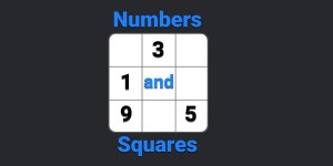 Numbers and Squares