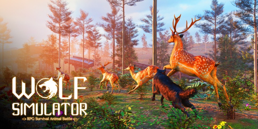 Wolf Simulator: RPG Survival Animal Battle