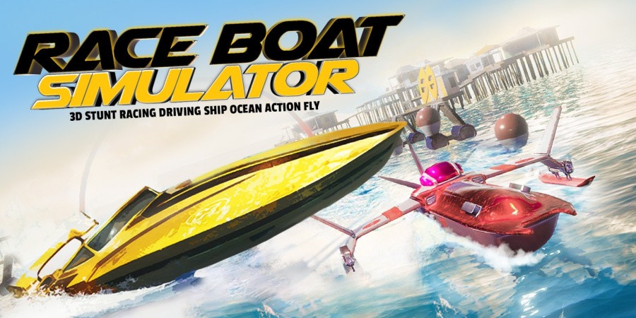 Race Boat Simulator - 3D Stunt Racing Driving Ship in Ocean