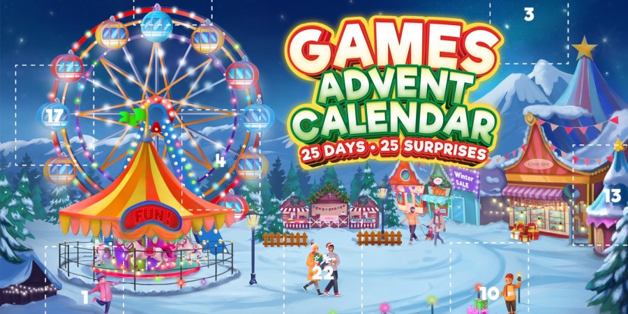 Games Advent Calendar - 25 Days - 25 Surprises