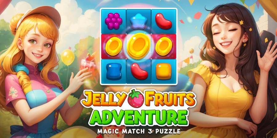 Jelly Fruits Adventure: Magic Match 3 Puzzle