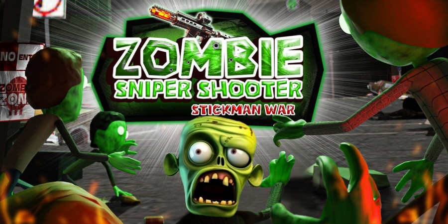 Zombie Sniper Shooter - Stickman War