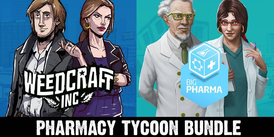 Pharmacy Tycoon Bundle: Weedcraft Inc & Big Pharma
