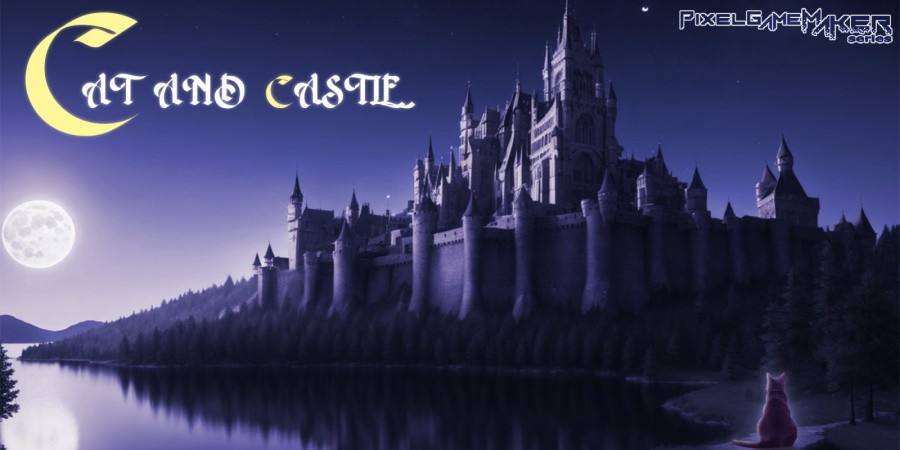 Pixel Game Maker Series CAT AND CASTLE