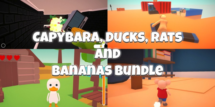 Capybara, Ducks, Rats and Bananas Bundle