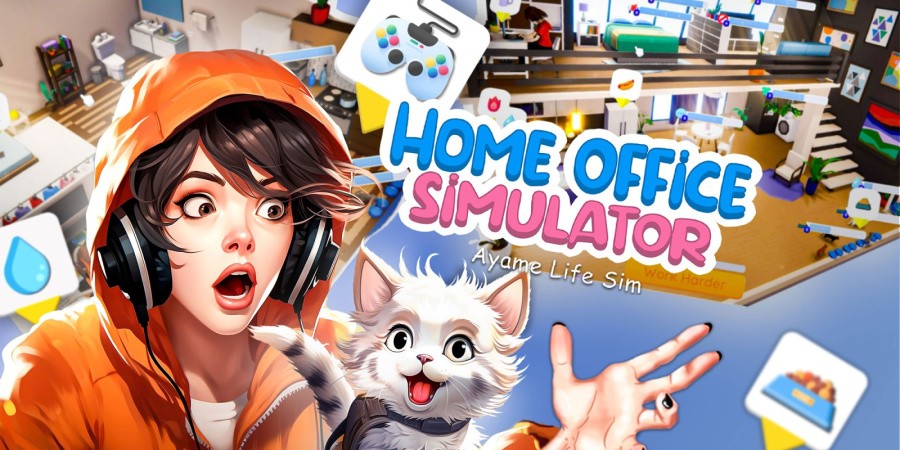 Home Office Simulator - Ayame Life Sim