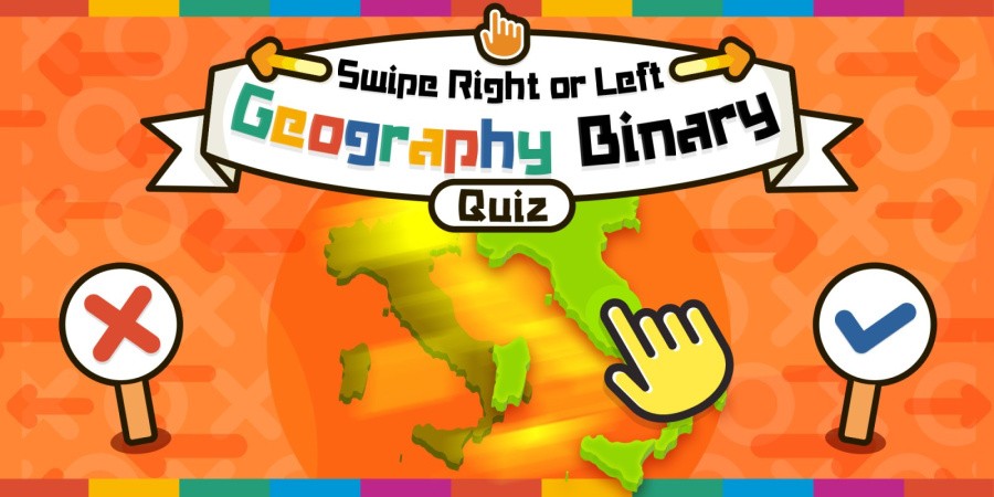 Swipe Right or Left Geography Binary Quiz