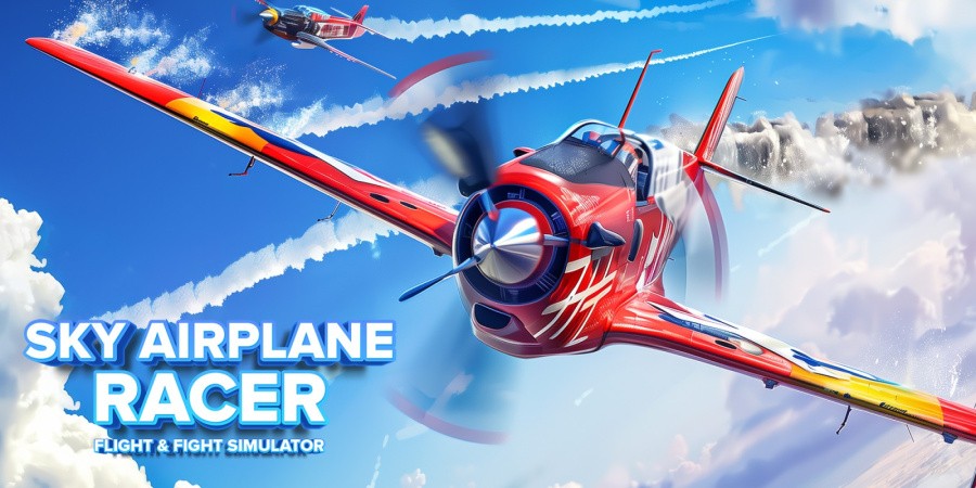 Sky Airplane Racer: Flight & Fight Simulator