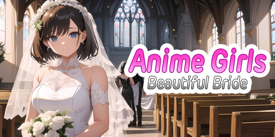 Anime Girls: Beautiful Bride