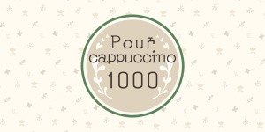 Pour cappuccino 1000