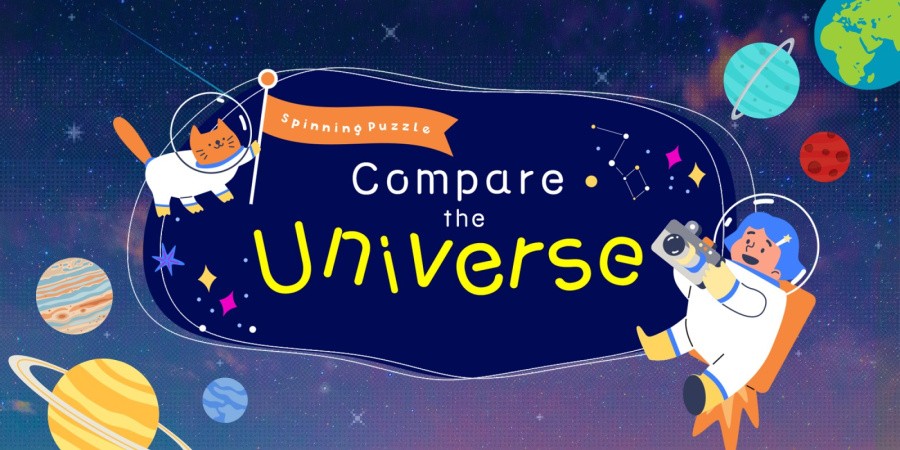 Spinning Puzzle Compare the Universe