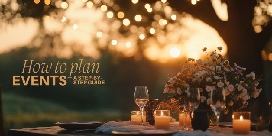 How to plan events: A step-by-step guide
