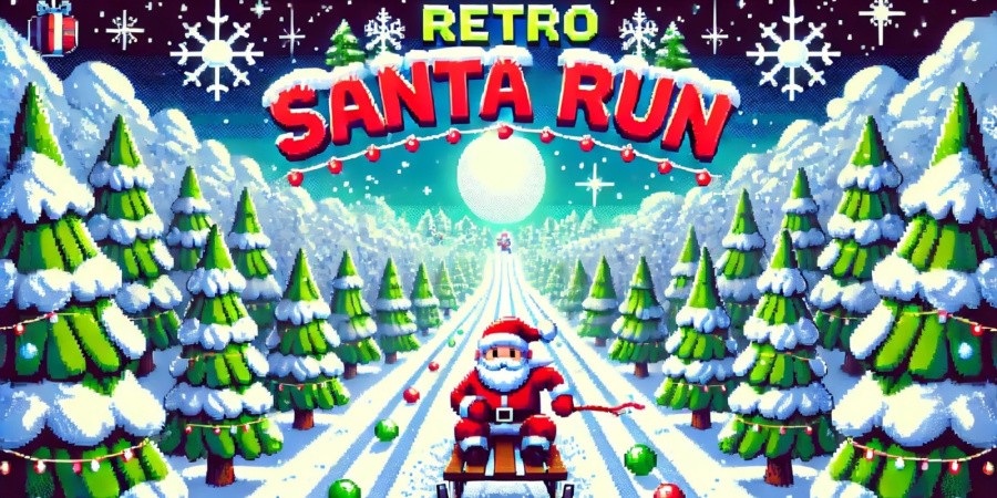 Retro Santa Run