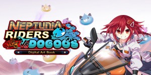 Neptunia Riders VS Dogoos Digital Art Book