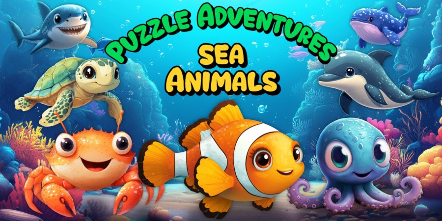 Puzzle Adventures - Sea Animals