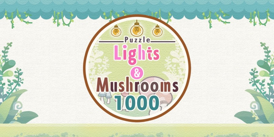 Puzzle Lights and Mushrooms 1000
