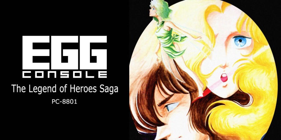 EGGCONSOLE The Legend of Heroes Saga PC-8801
