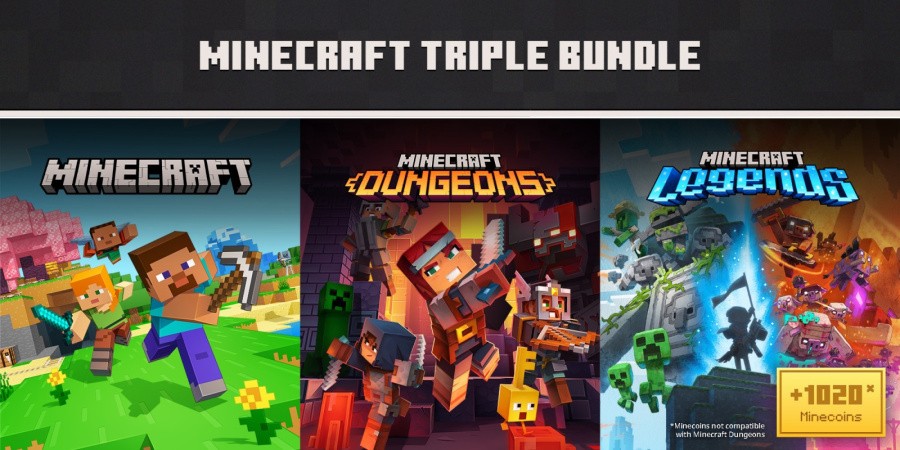 Minecraft Triple Bundle
