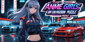 Anime Girls: JDM Car Passion Puzzle