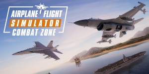 Airplane Flight Simulator : Combat Zone
