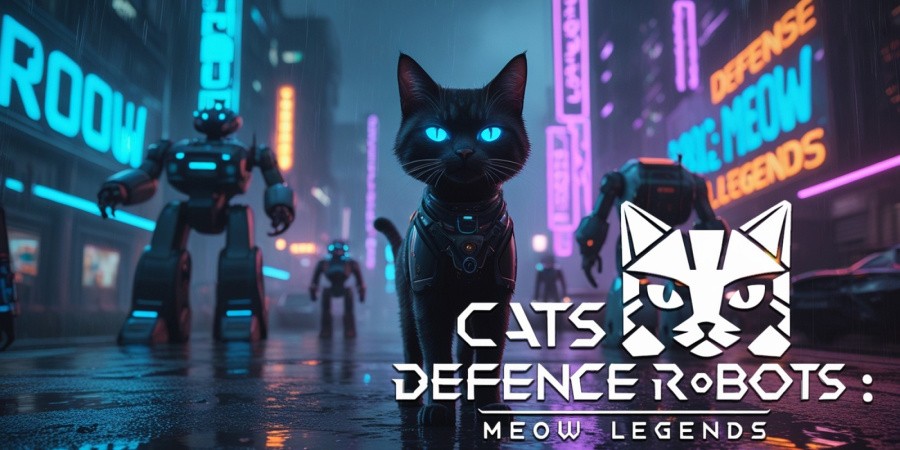 Cats Defense Robots: Meow Legends