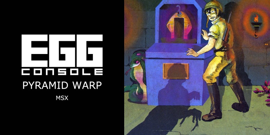 EGGCONSOLE Pyramid Warp MSX