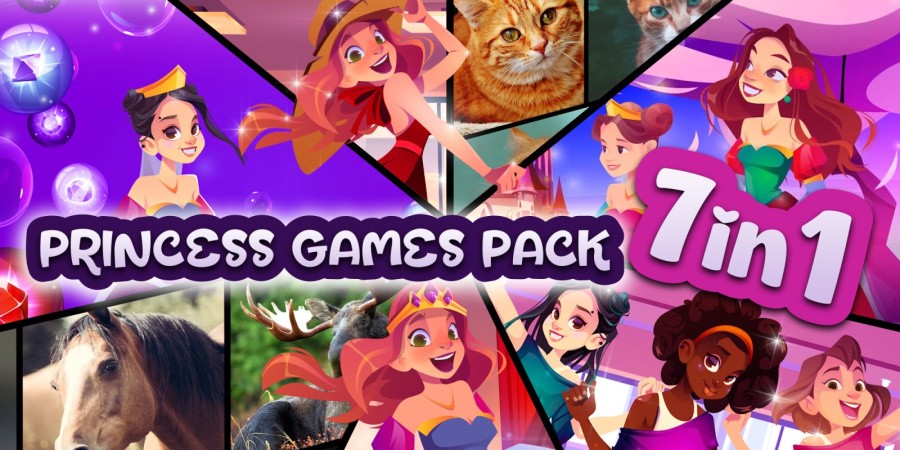 PRINCESS GAMES PACK: 7 in 1!