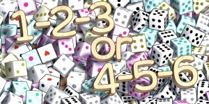 １-２-３ ｏｒ ４-５-６