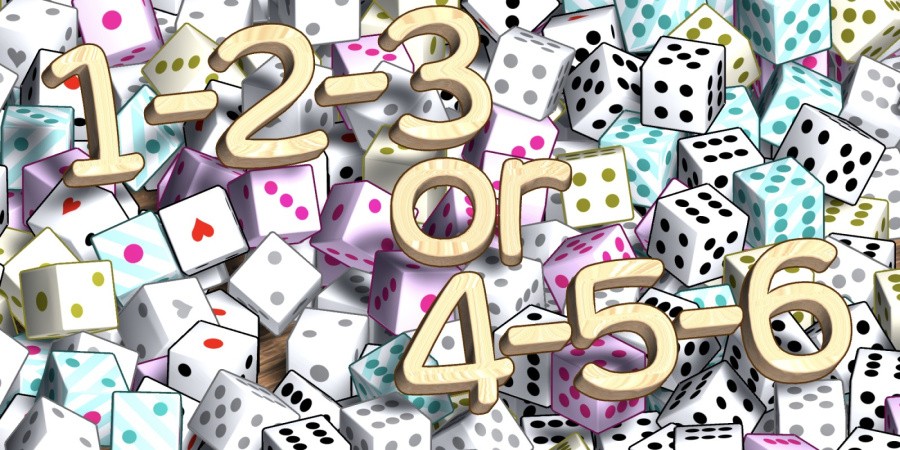 １-２-３ ｏｒ ４-５-６