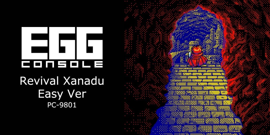 EGGCONSOLE Revival Xanadu Easy Ver PC-9801