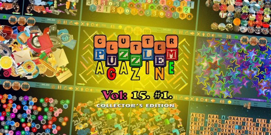 Clutter Puzzle Magazine Vol. 15 No. 1 Collector's Edition