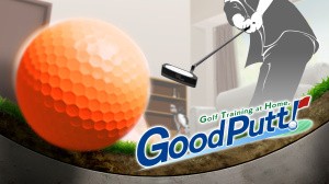 Golf Training at Home, Good Putt!