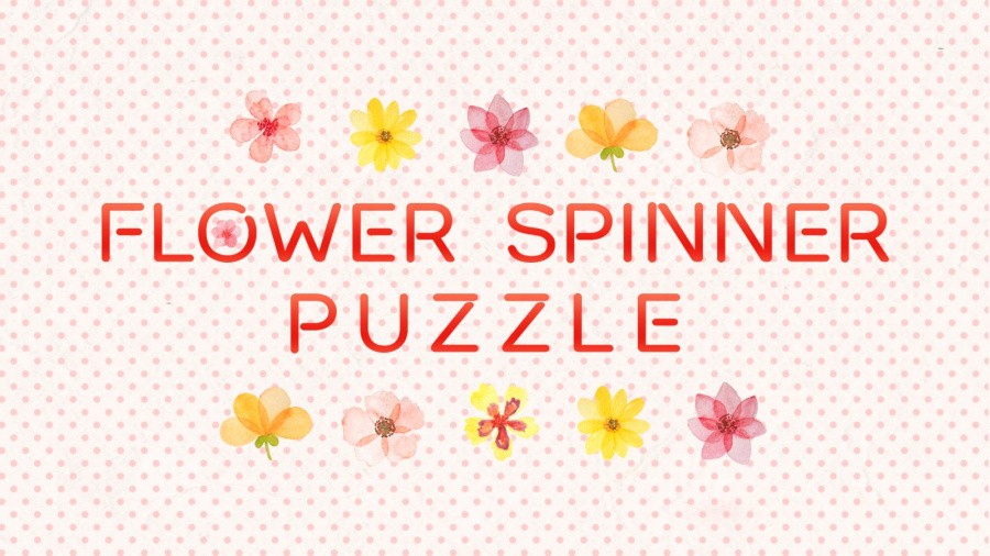 Flower Spinner Puzzle