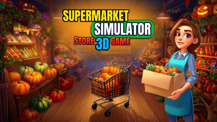 Supermarket Simulator Store Game 3D