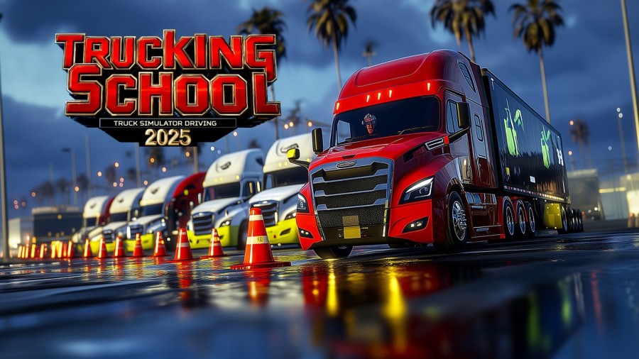 Trucking School: Truck Simulator Driving 2025