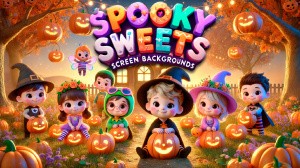 Spooky Sweets: Screen Backgrounds