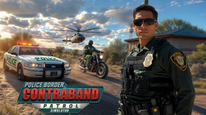 Police Border Contraband Patrol Simulator