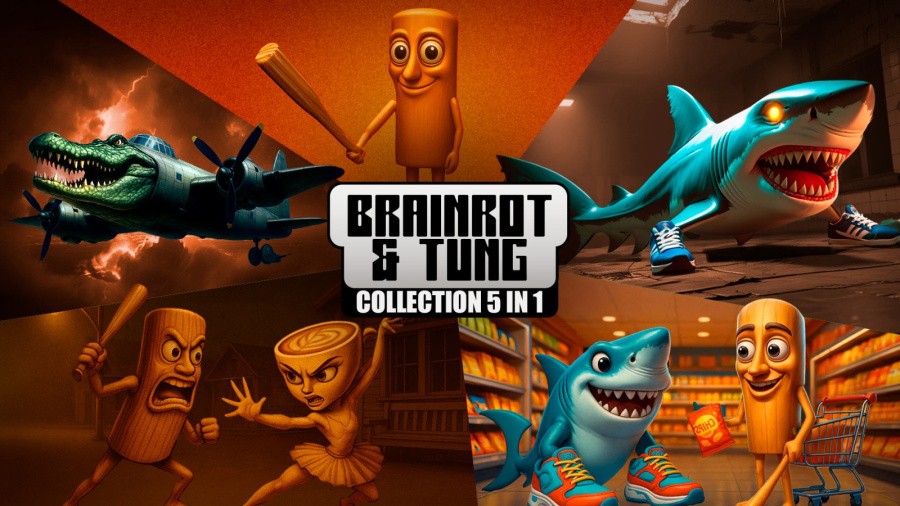 BRAINROT & TUNG COLLECTION 5 in 1