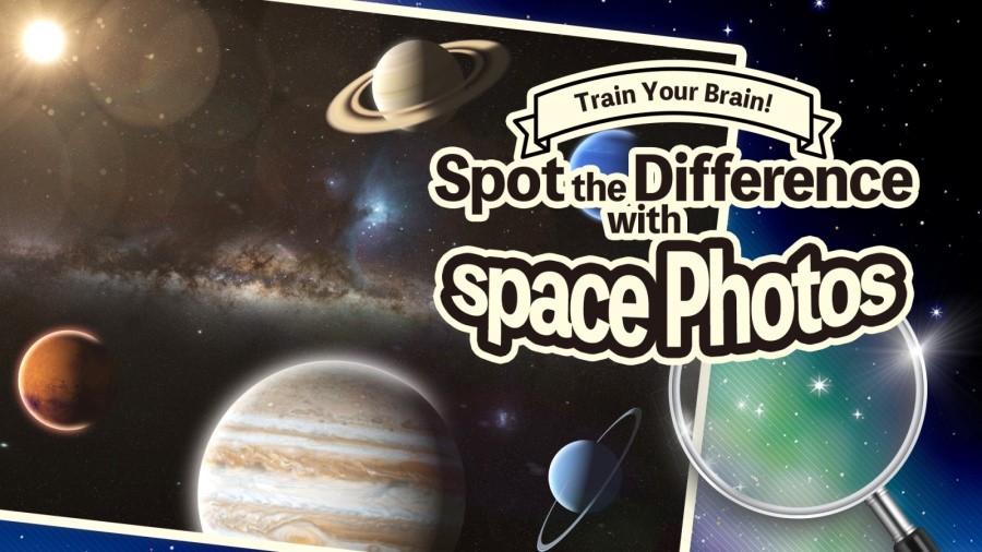 Train Your Brain! Spot the Difference with space Photos
