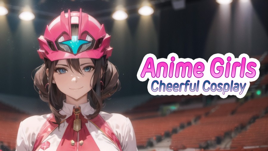 Anime Girls: Cheerful Cosplay