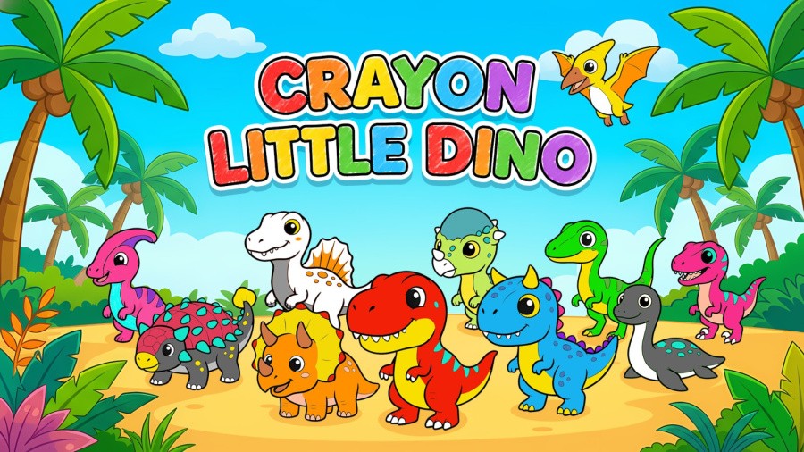 Crayon Little Dino