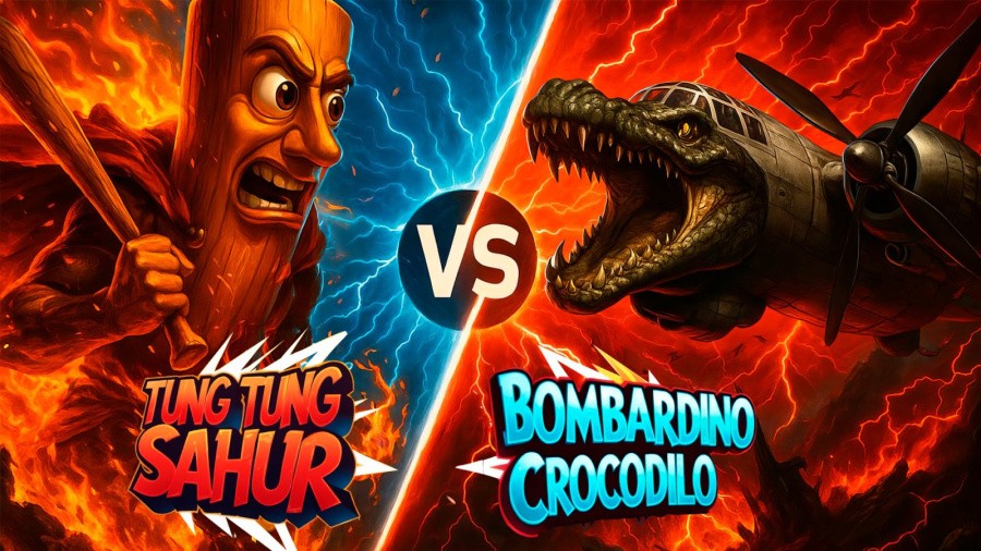 BOMBARDINO CROCODILO vs TUNG TUNG SAHUR