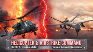 AirStrike Command: Tactical Assault Operation & Helicopter Battle Arena Simulator