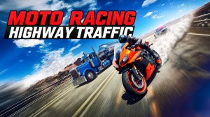 Moto Racing Highway Traffic