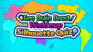 Geo Brain Boost! World Map Silhouette Quiz