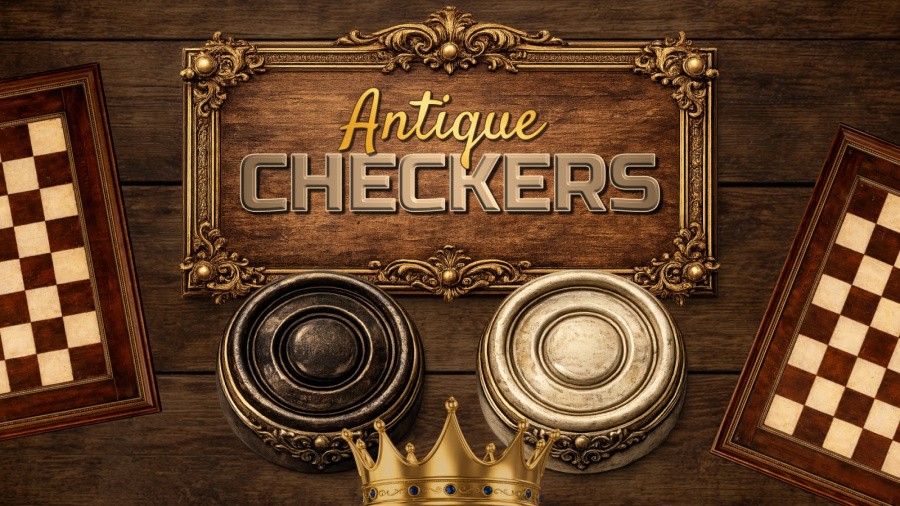 Antique Checkers