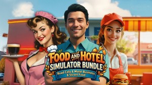 Food And Hotel Simulator Bundle: Road Cafe & Motel Business & Street Food