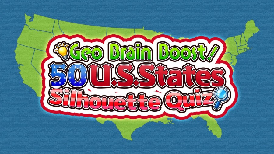 Geo Brain Boost! 50 U.S. States Silhouette Quiz